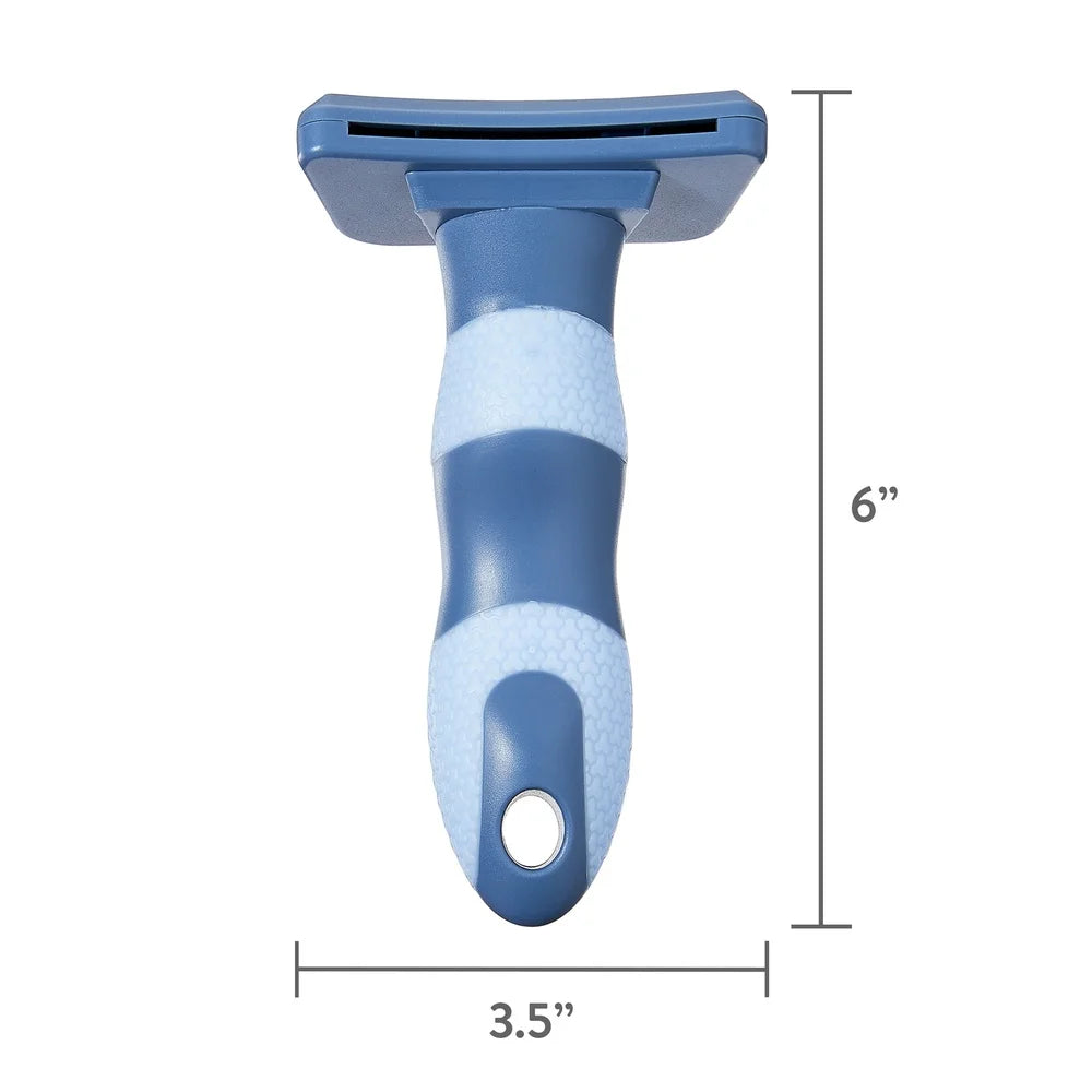 Alma's Pet Supplies Deshedding Tool Non Slip Handle Dogs