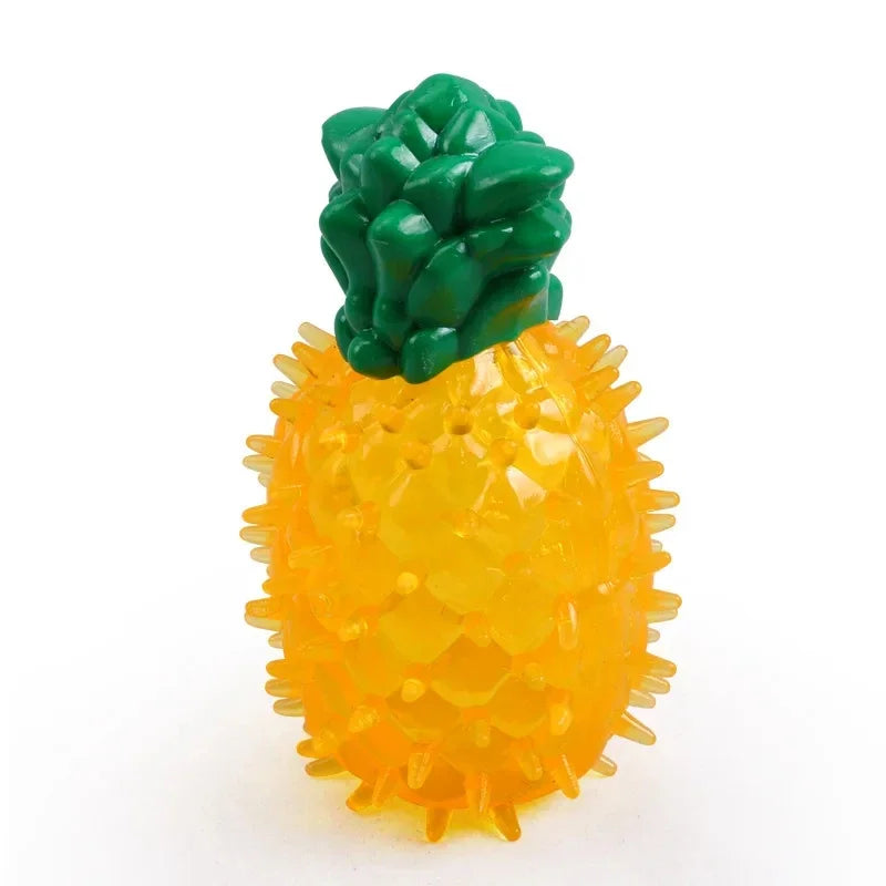 Hign-concerned Pet Cooling Chew Toy Watermelon Fruit Shape