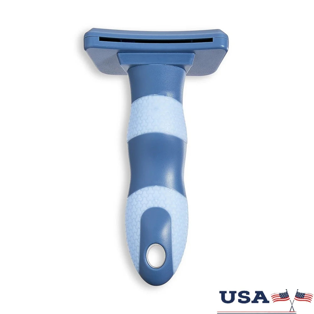 Alma's Pet Supplies Deshedding Tool Non Slip Handle Dogs