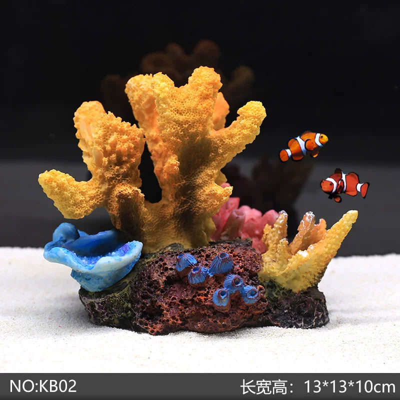 Yijingyuan Submarine Coral Reef Aquarium Decor Set