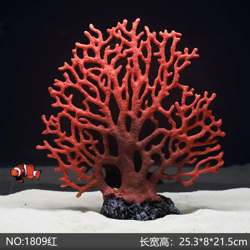 Yijingyuan Submarine Coral Reef Aquarium Decor Set