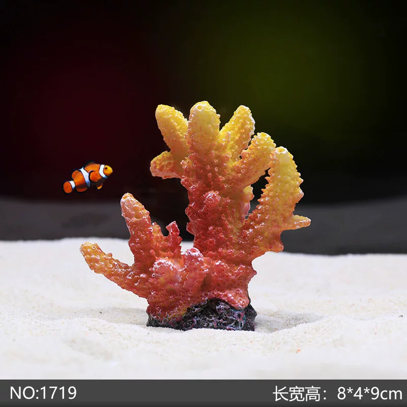 Yijingyuan Submarine Coral Reef Aquarium Decor Set