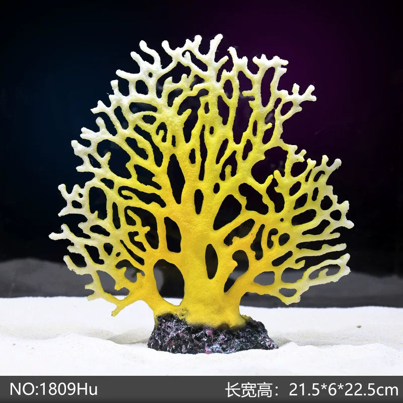 Yijingyuan Submarine Coral Reef Aquarium Decor Set