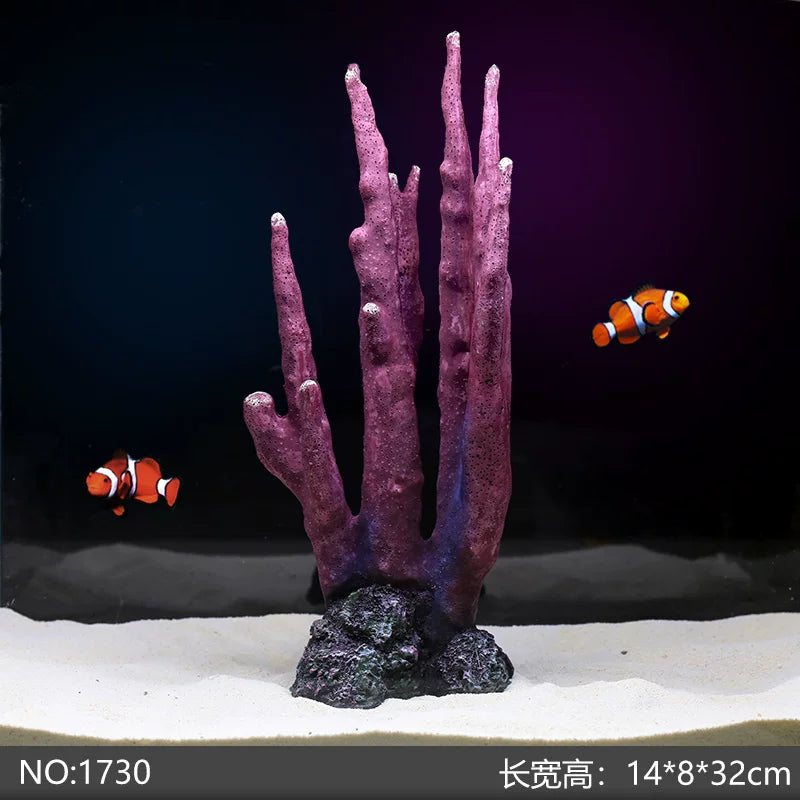 Yijingyuan Submarine Coral Reef Aquarium Decor Set