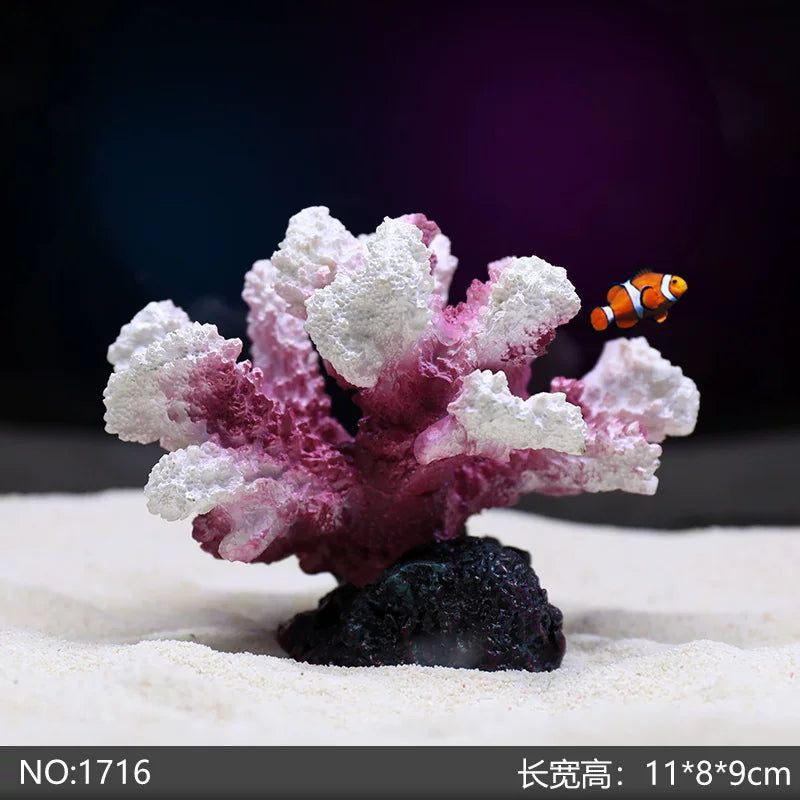 Yijingyuan Submarine Coral Reef Aquarium Decor Set