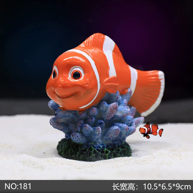 Yijingyuan Submarine Coral Reef Aquarium Decor Set
