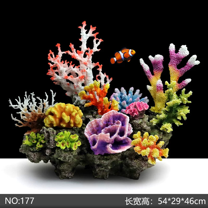 Yijingyuan Submarine Coral Reef Aquarium Decor Set