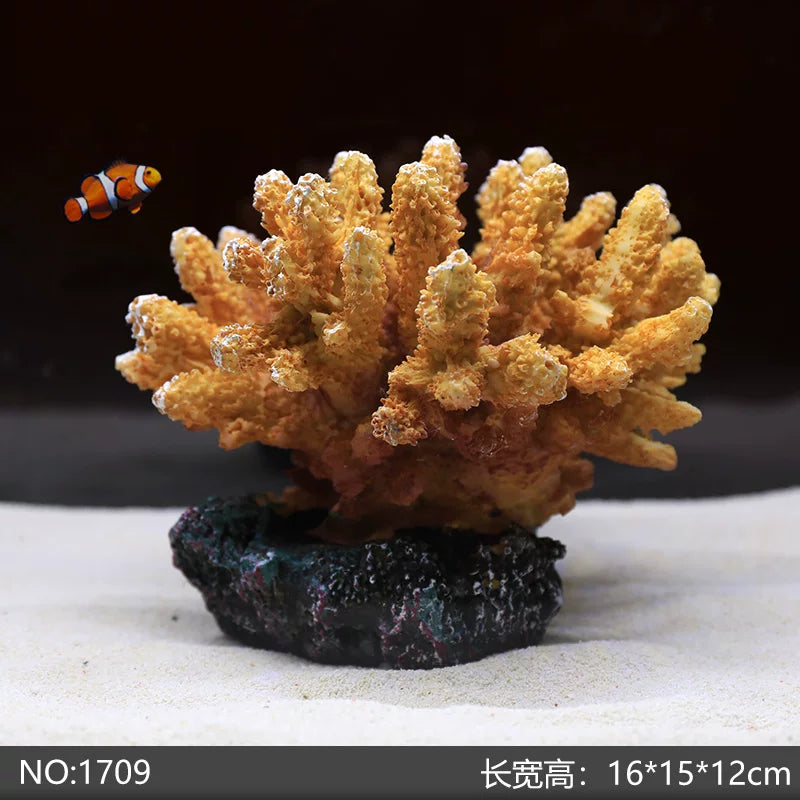 Yijingyuan Submarine Coral Reef Aquarium Decor Set
