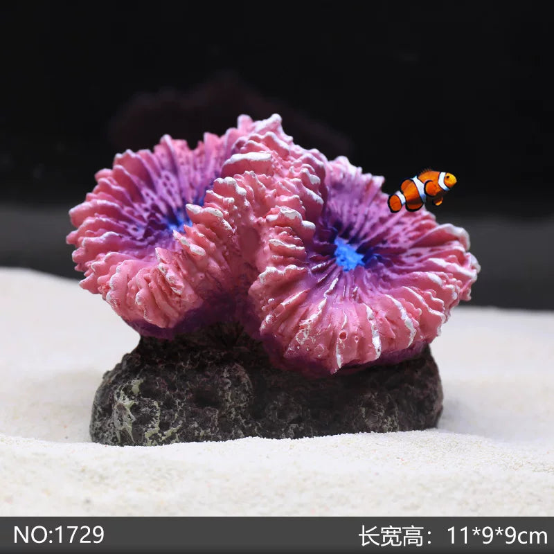 Yijingyuan Submarine Coral Reef Aquarium Decor Set