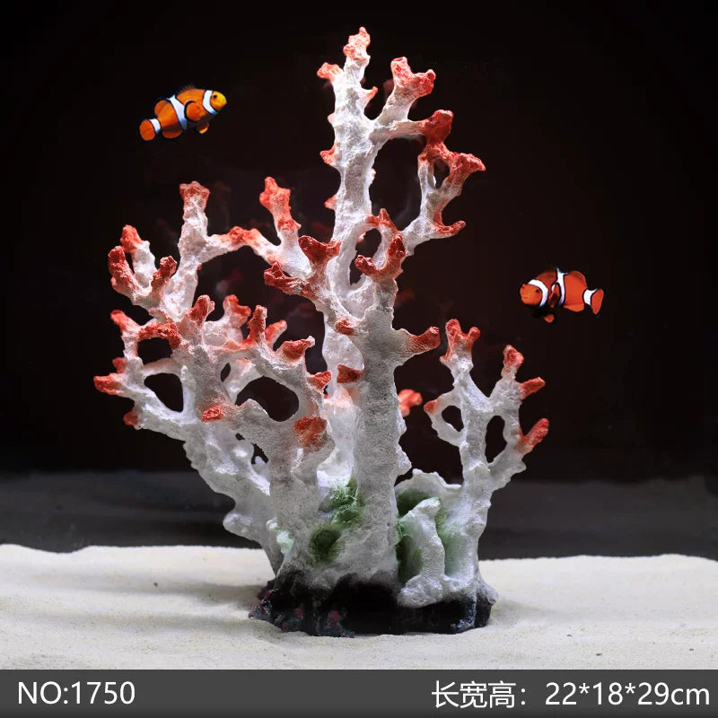 Yijingyuan Submarine Coral Reef Aquarium Decor Set