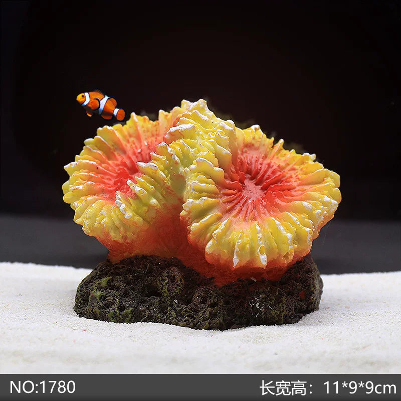 Yijingyuan Submarine Coral Reef Aquarium Decor Set