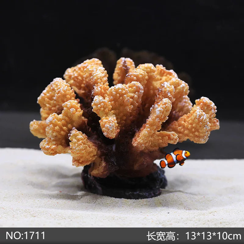 Yijingyuan Submarine Coral Reef Aquarium Decor Set