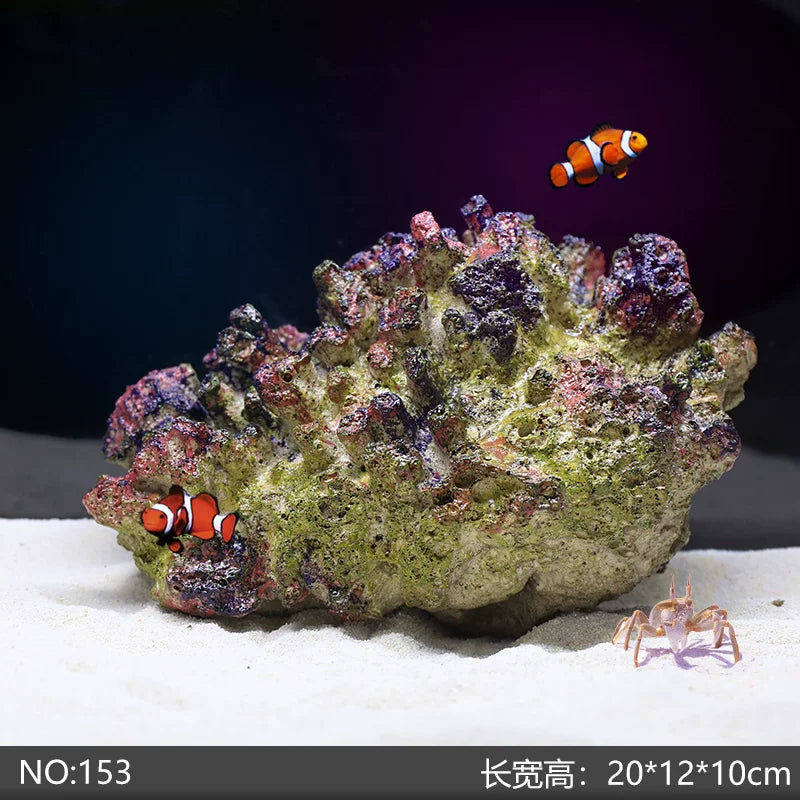 Yijingyuan Submarine Coral Reef Aquarium Decor Set