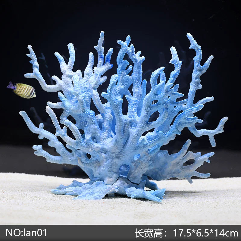 Yijingyuan Submarine Coral Reef Aquarium Decor Set