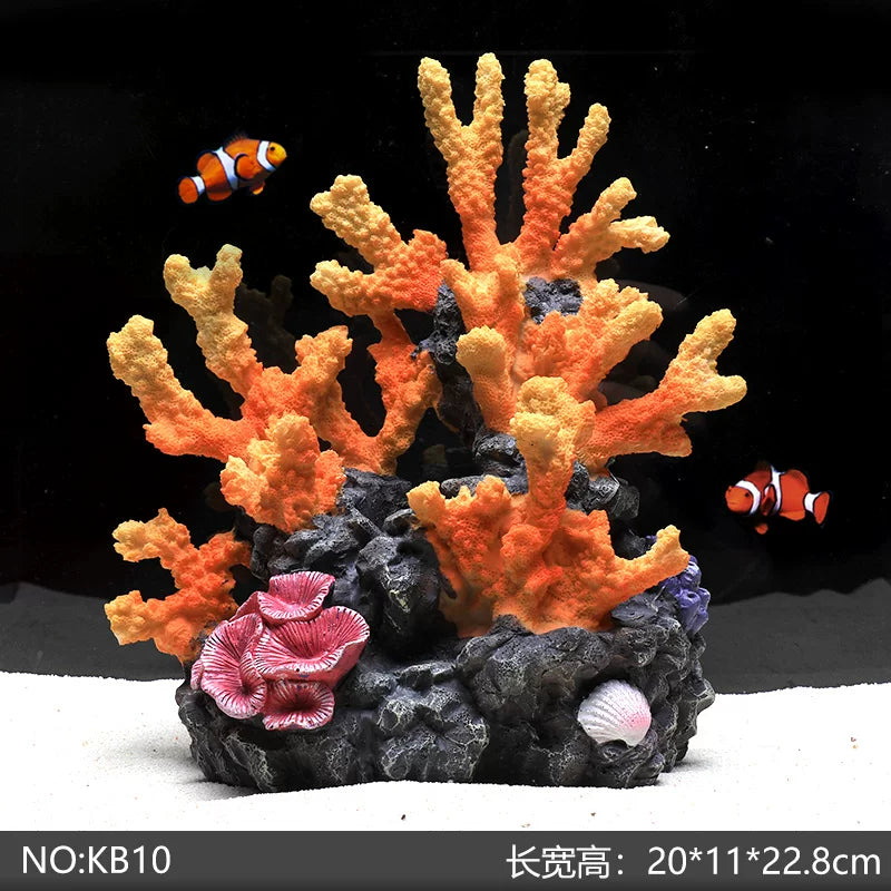 Yijingyuan Submarine Coral Reef Aquarium Decor Set