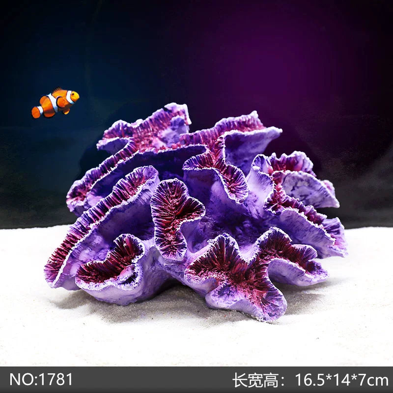 Yijingyuan Submarine Coral Reef Aquarium Decor Set