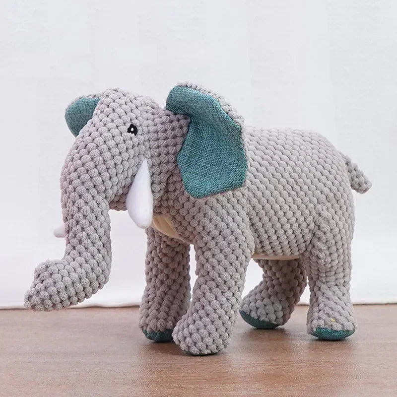 Hign-concerned Squeaky Dog Toys Lion Dino Plush For Dogs