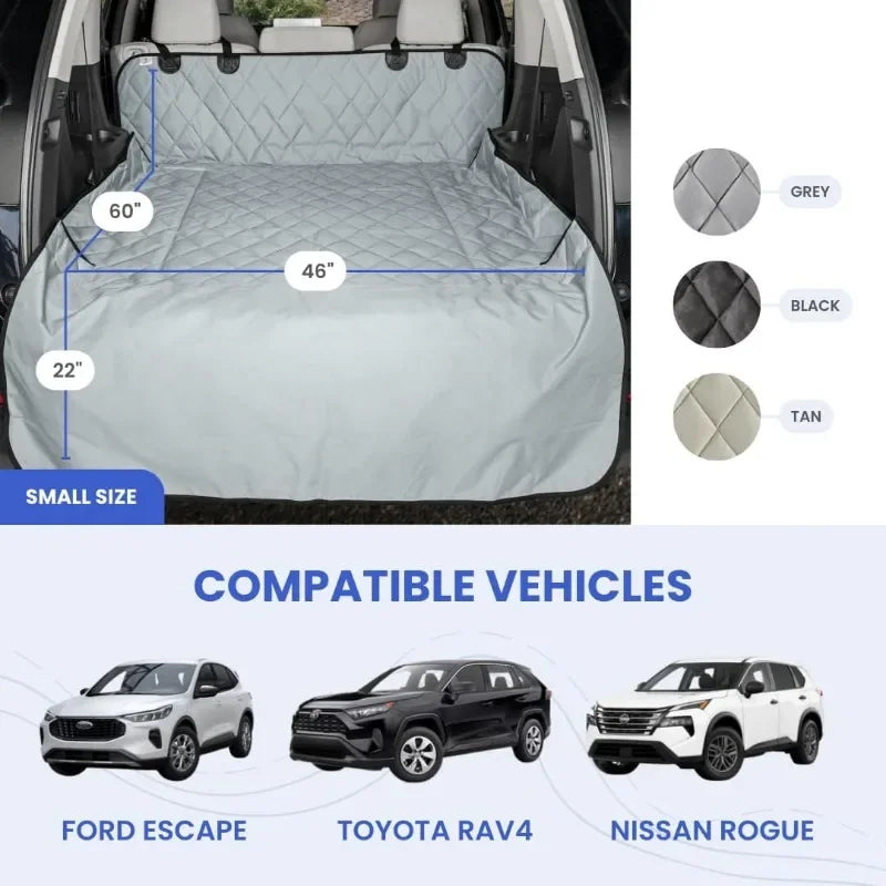 Alma's Pet Supplies SUV Cargo Liner For Dogs Waterproof
