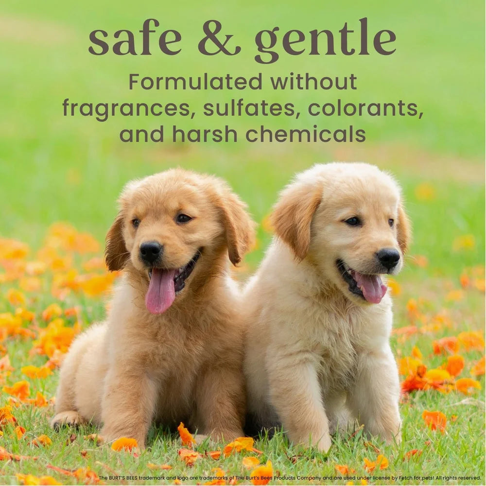 Natural Tearless 2-in-1 Dog Shampoo and Conditioner for Puppies