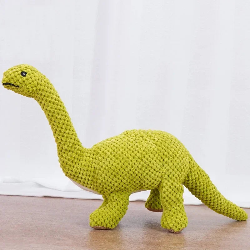 Hign-concerned Squeaky Dog Toys Lion Dino Plush For Dogs