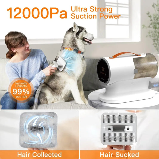 Advanced Pet Grooming Vacuum for Shedding Removal