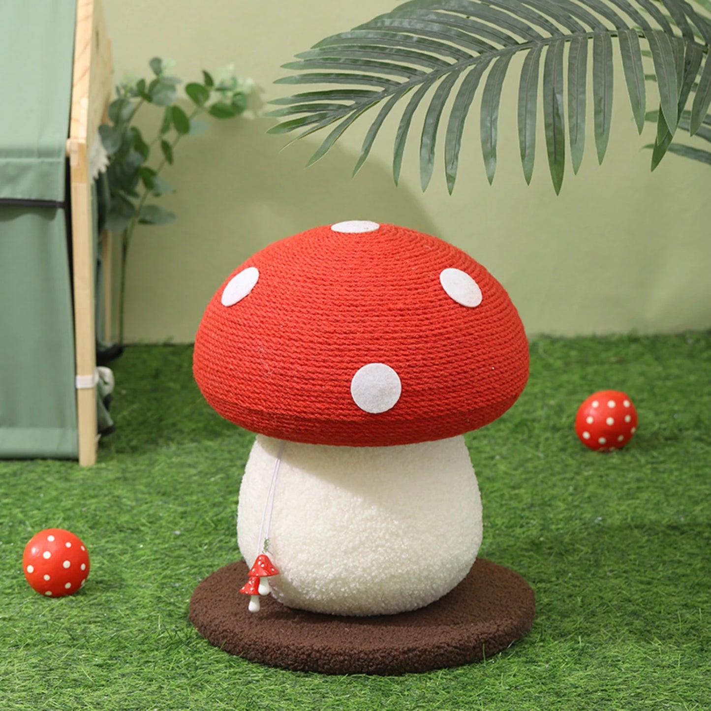 Guangdong Mushroom Cat Scratching Post Tower Rope Toy