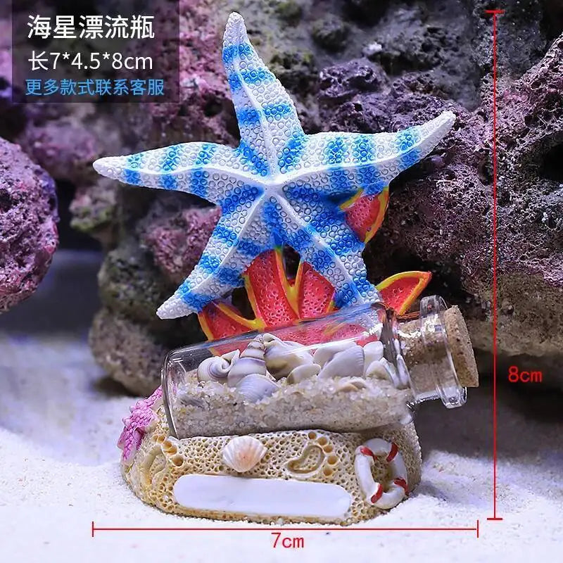 Hign-concerned Simulated Coral Aquarium Decoration Resin Landscape