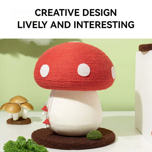 Guangdong Mushroom Cat Scratching Post Tower Rope Toy