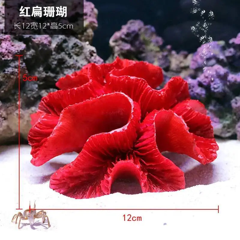Hign-concerned Simulated Coral Aquarium Decoration Resin Landscape