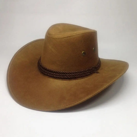 Craft of Weaving Trilby Cap Cowboy Style Wide Brim Hat