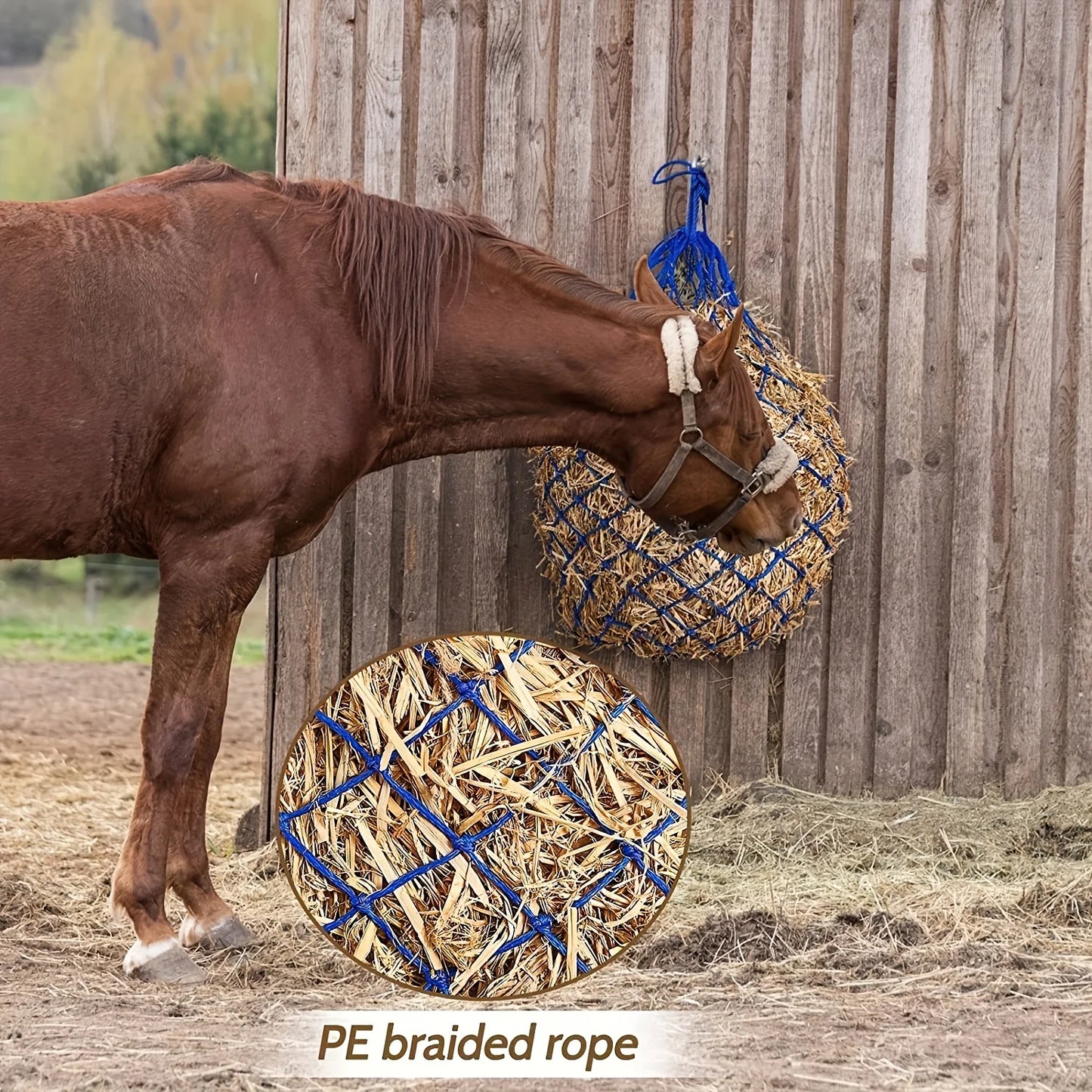 Hign Concerned Horse Hay Net Slow Feed Bag For Horses