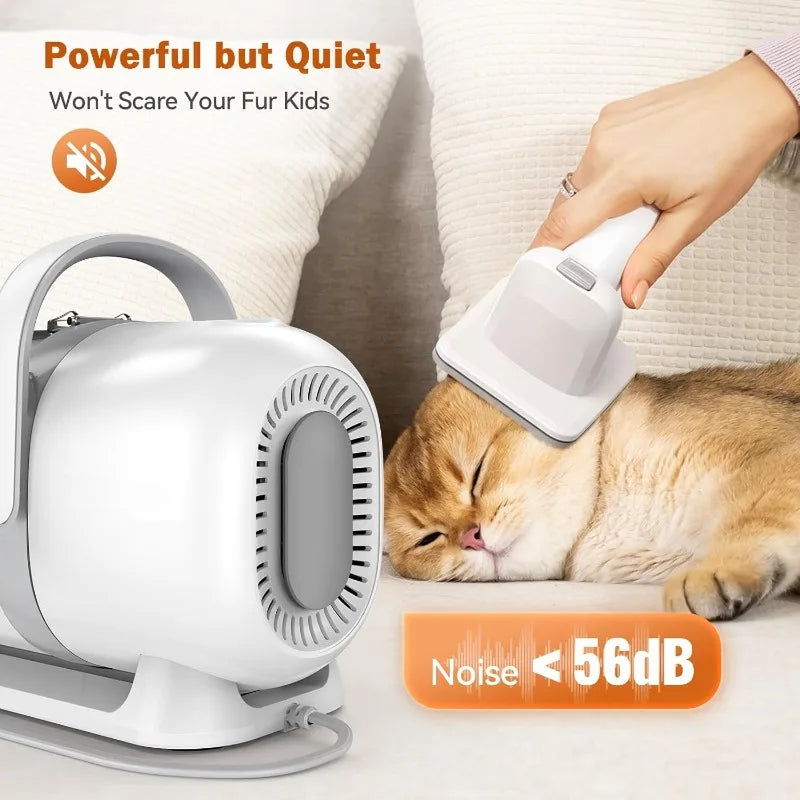 Hignconcerned Dog Grooming Kit Vacuum Clippers Nail Trimmer