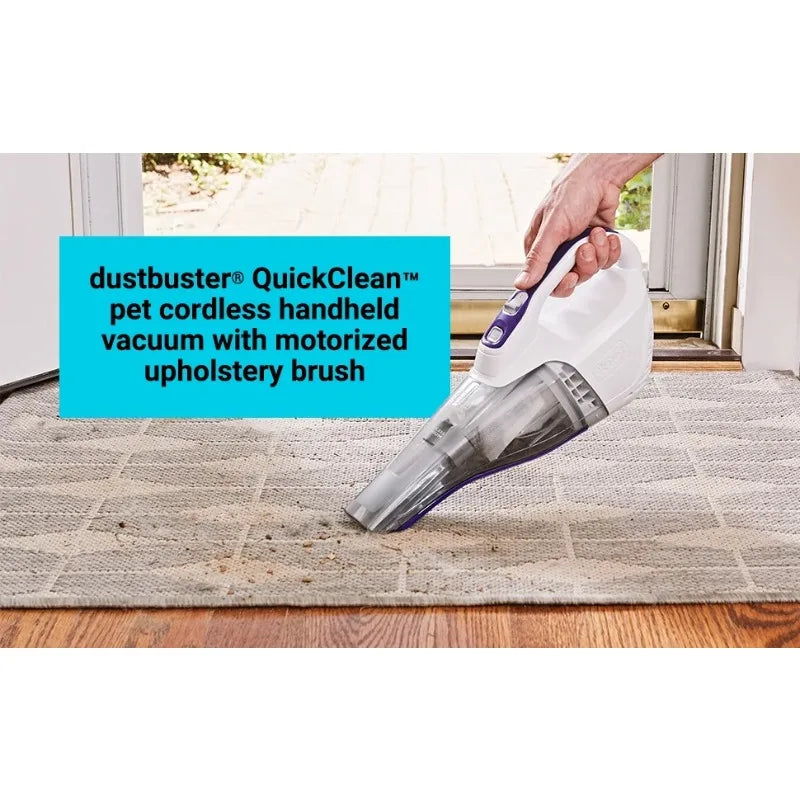 Black+Decker Furbuster Cordless Hand Vacuum Pet Hair