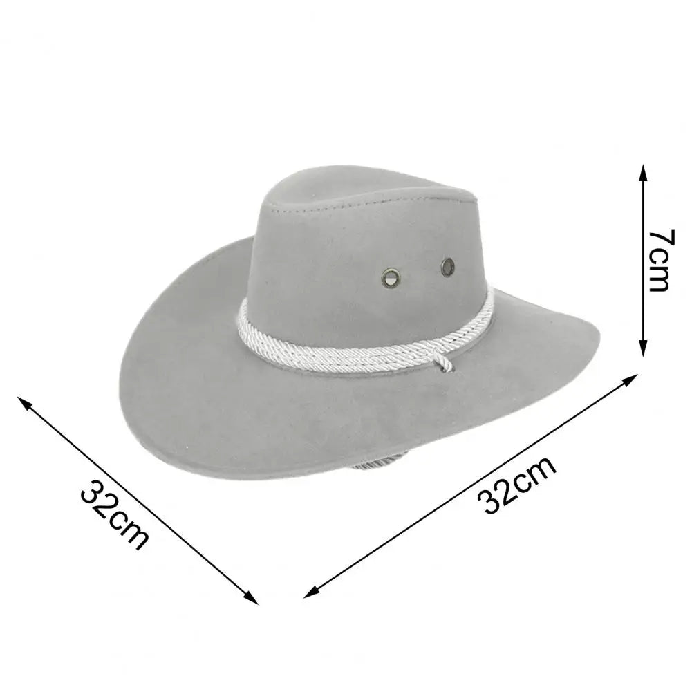 Craft of Weaving Trilby Cap Cowboy Style Wide Brim Hat