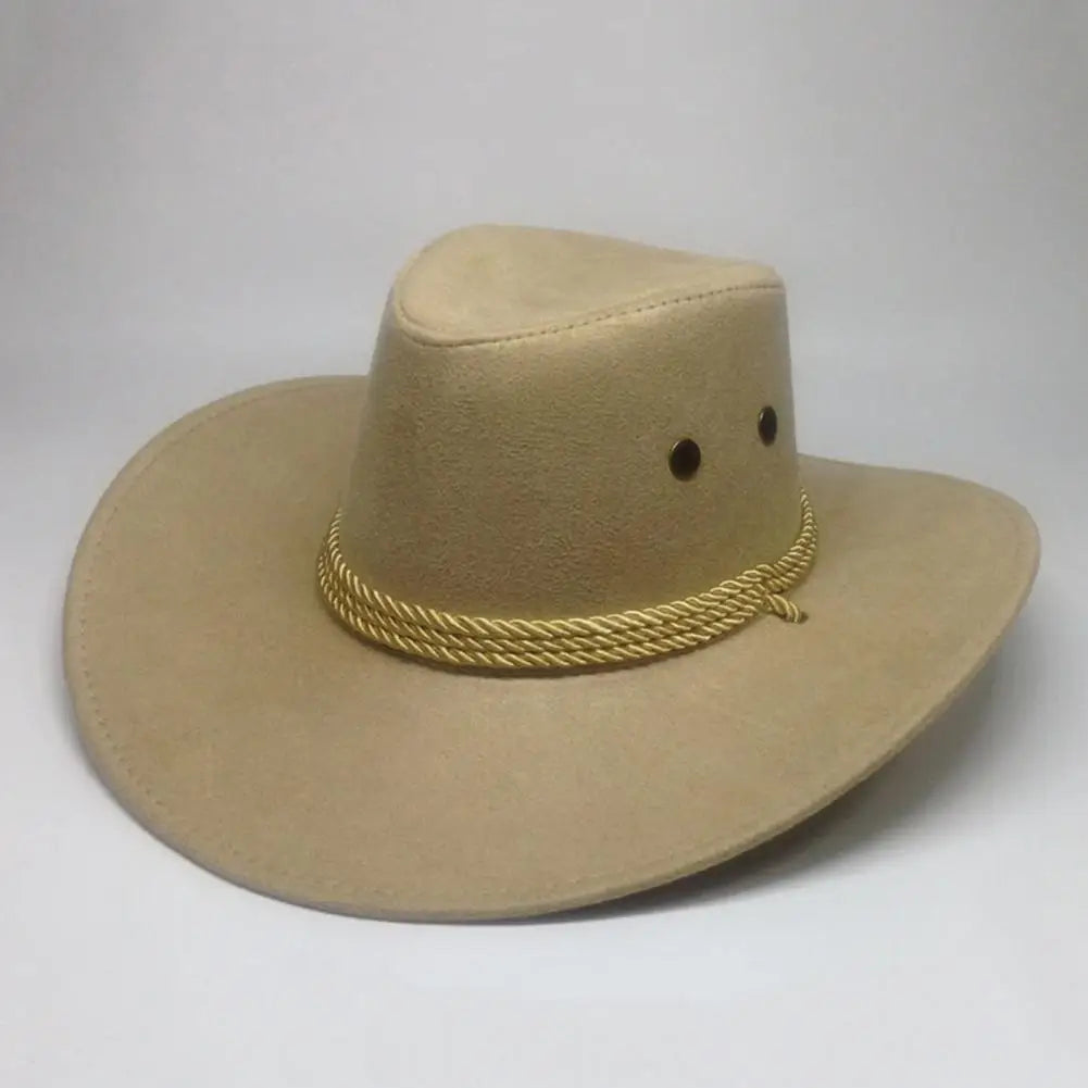 Craft of Weaving Trilby Cap Cowboy Style Wide Brim Hat