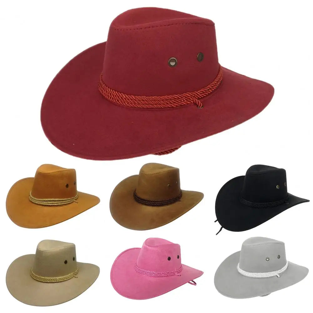 Craft of Weaving Trilby Cap Cowboy Style Wide Brim Hat