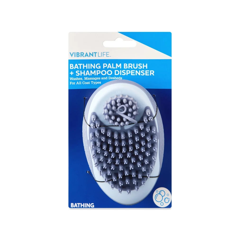 Dutrieux Ergonomic Dog Grooming Brush Shampoo Dispenser