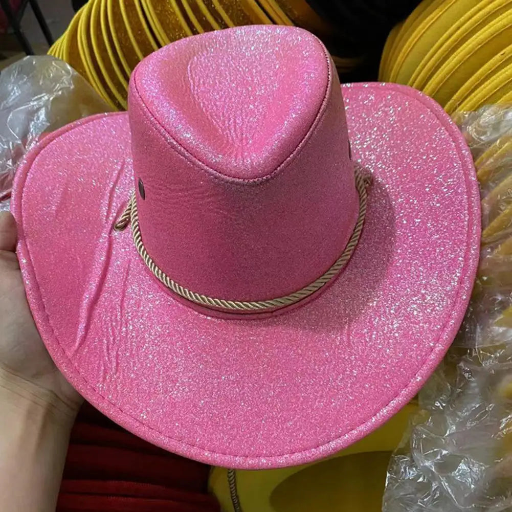 Craft of Weaving Trilby Cap Cowboy Style Wide Brim Hat