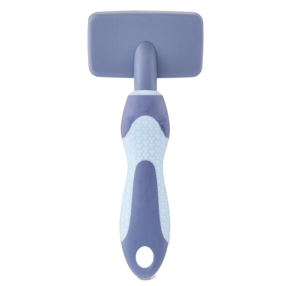 DUTRIEUX Dog Slicker Grooming Brush With Ergonomic TPR Grip