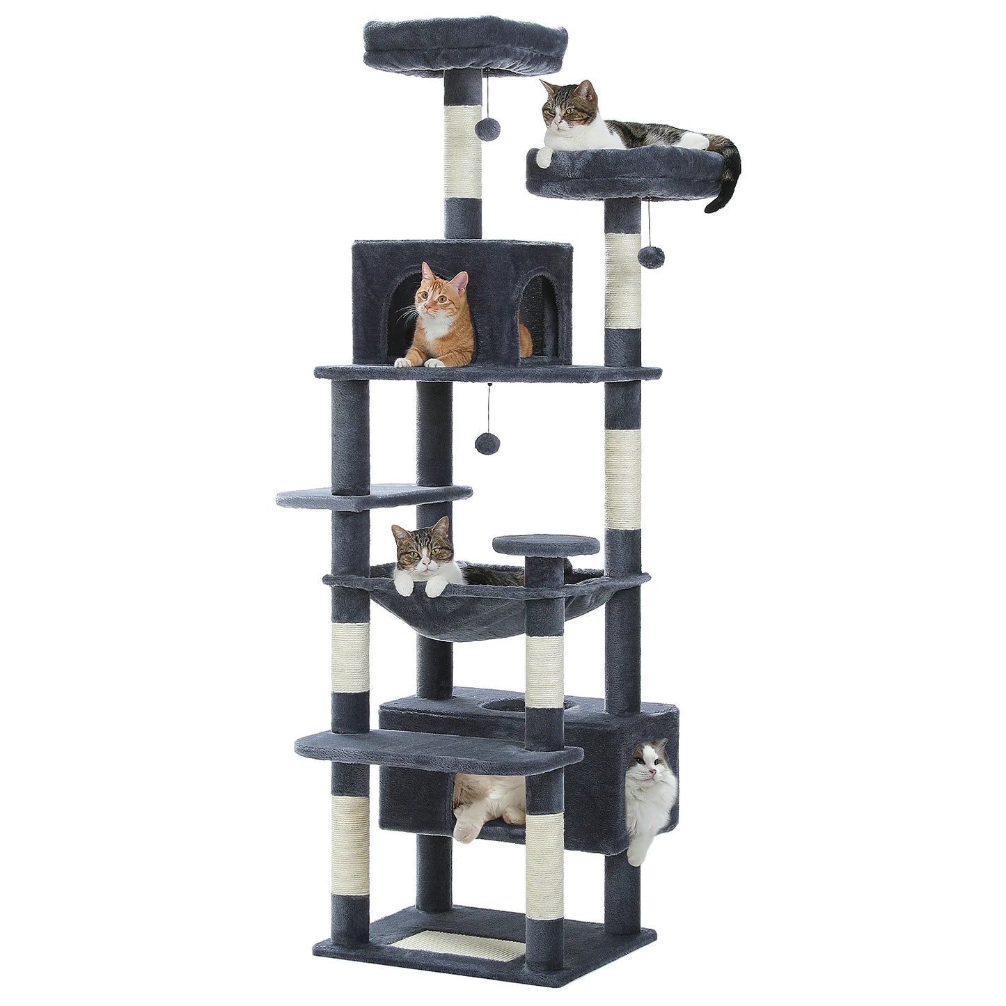 PAWZ Road Cat Tree Tower Indoor Cats With Sisal Posts