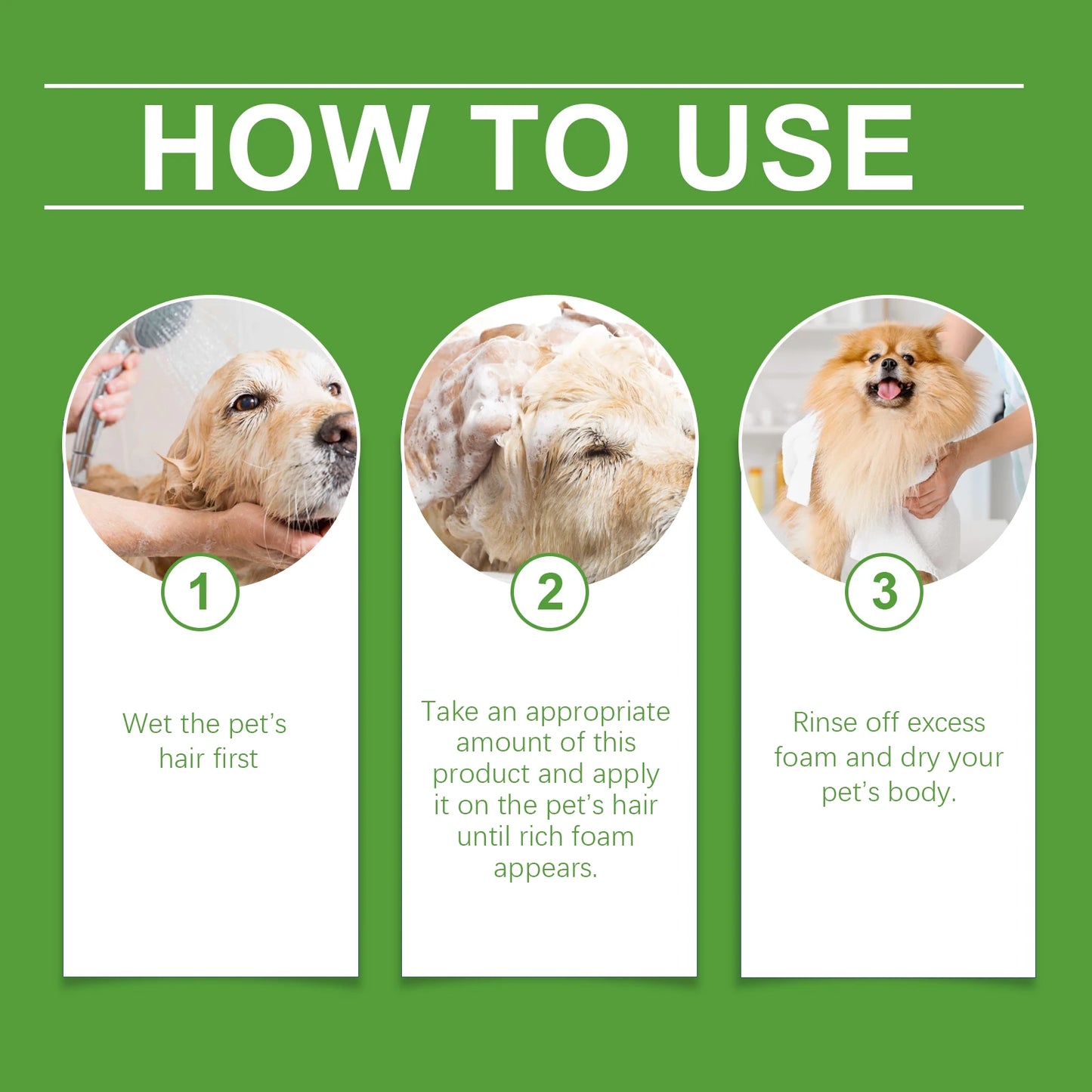 Yegbong Pet Shampoo And Body Wash For Dogs And Cats