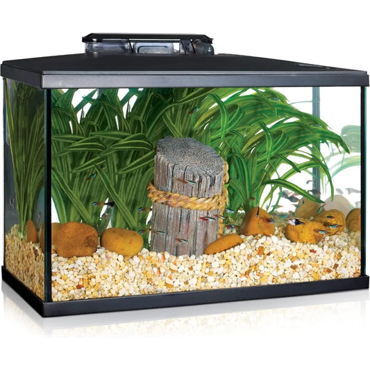 TIFICY Beginner LED Aquarium Kit for New Fish Enthusiasts