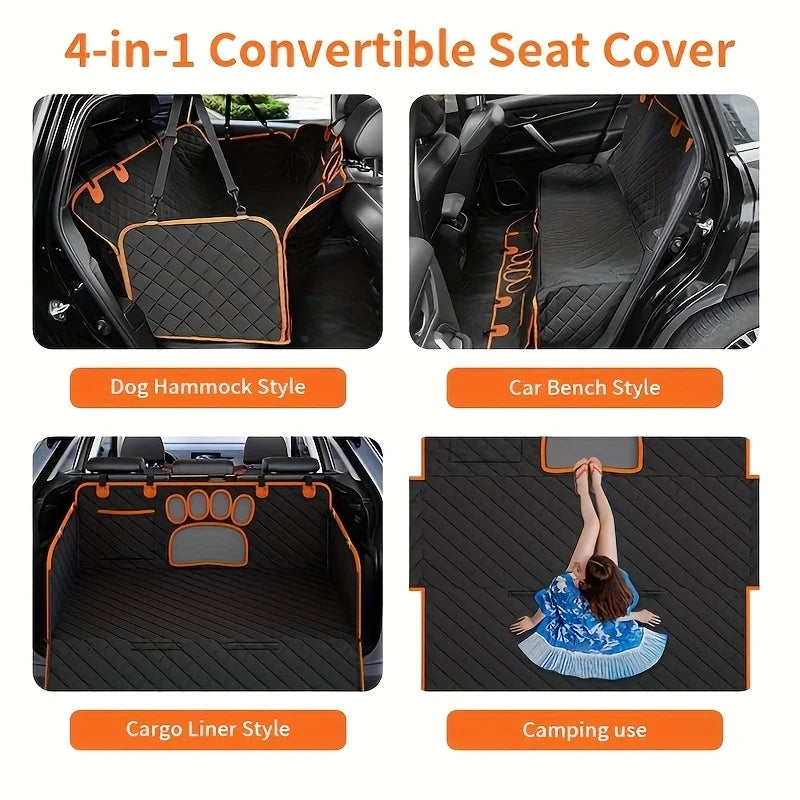 Zhejiang Dog Rear Seat Cover Hammock Car Protector Durable