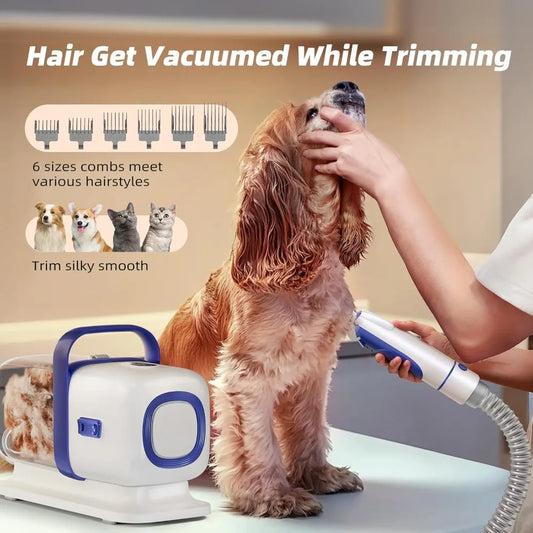Hign Concerned All In One Pet Grooming Vacuum For Dogs Cats
