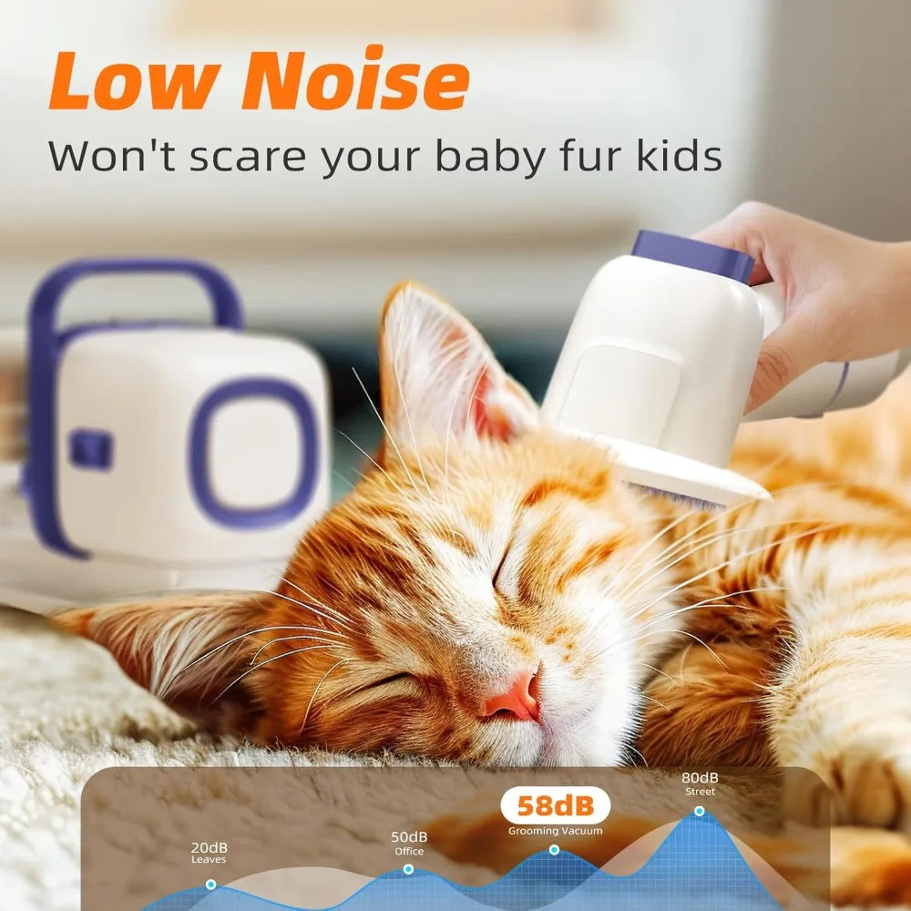 Hign Concerned All In One Pet Grooming Vacuum For Dogs Cats