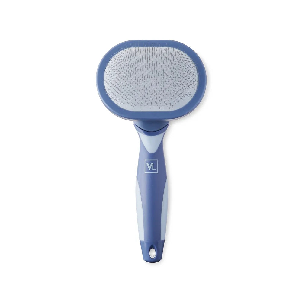 Alma's Pet Supplies Slicker Brush With Built In Clean Comb