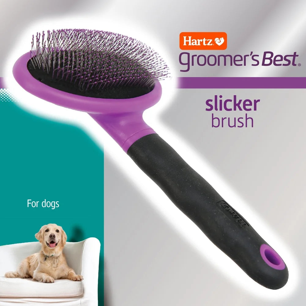 DUTRIEUX Slicker Brush for Dogs Detangles Mats Ergonomic