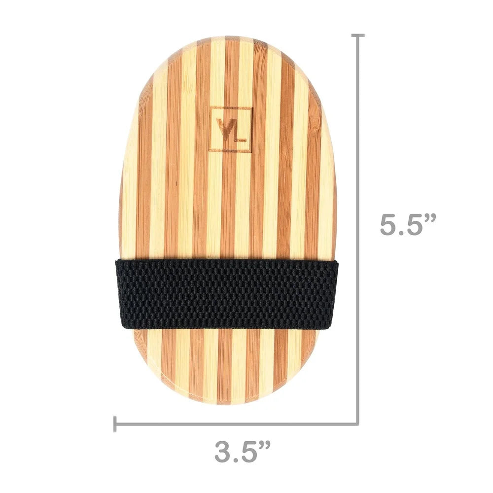DUTRIEUX Bamboo Palm Pet Brush Natural Bristles For Coat