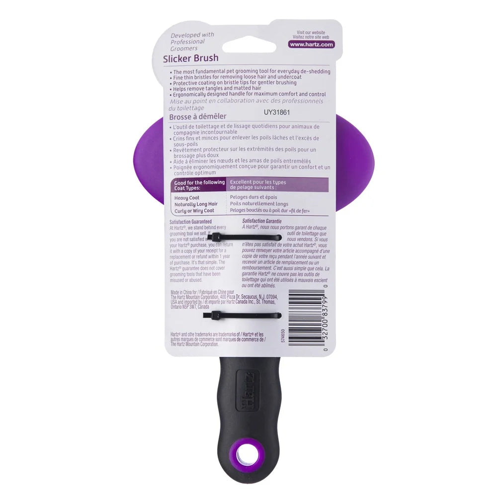 DUTRIEUX Slicker Brush for Dogs Detangles Mats Ergonomic