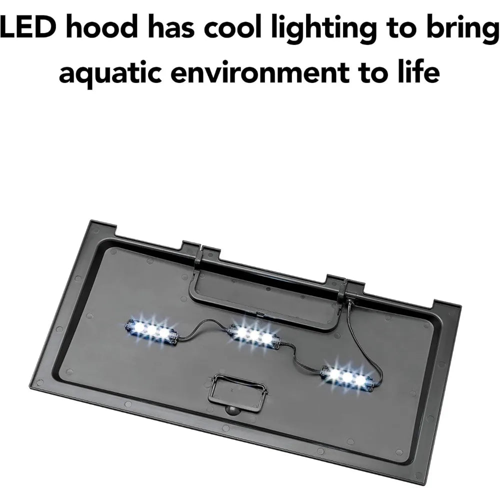 TIFICY LED Aquarium Starter Kit With Lighting System